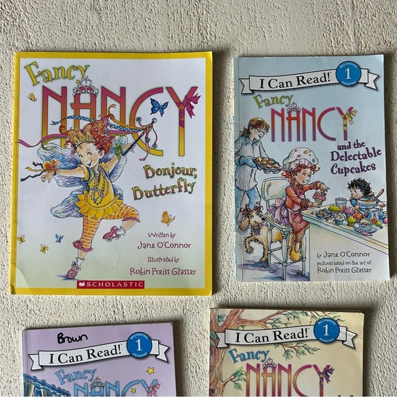 ๐ I Can Read! Book Bundle (6) | 5 Fancy Nancy + 1 Barbie | Early Readers Set - Picture 2 of 5